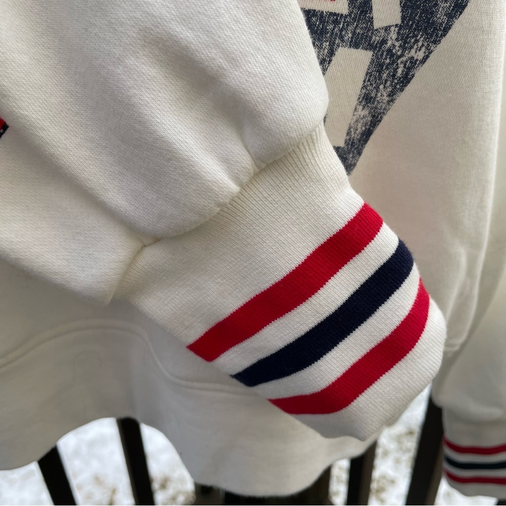 Revolve Laundry Room sweatshirt top crew Coca Cola Coke American ski team small - Picture 7 of 12